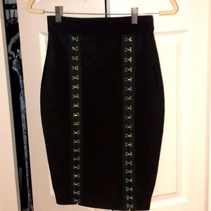 Black bandage skirt from AKIRA SZ SMALL